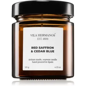 Vila Hermanos Apothecary Red Saffron & Cedar Blue vonná sviečka 120 g #883967