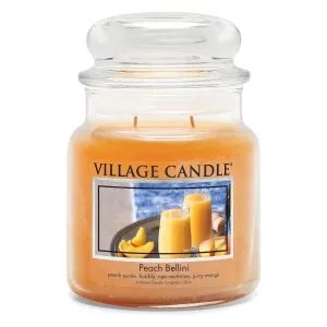 Village Candle Vonná sviečka v skle Peach Bellini 389 g