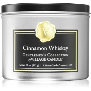 Village Candle Gentlemen's Collection Cinnamon & Whiskey vonná sviečka v plechu 311 g #6423204