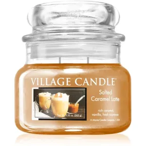 Village Candle Vonná sviečka v skle - Salted Caramel Latté-Latté so slaným karamelom, malá