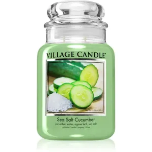 Village Candle Sea Salt Cucumber vonná sviečka 602 g