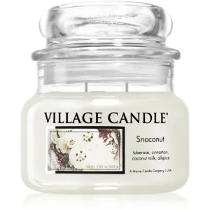Village Candle Snoconut vonná sviečka (Glass Lid) 262 g