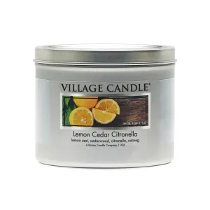 Village Candle Vonná sviečka Céder a citrón (Lemon Cedar Citronella) 311 g