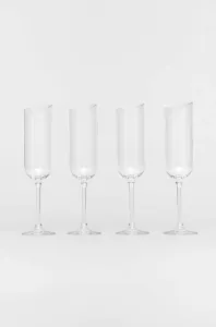 Villeroy & Boch NewMoon poháre na šampanské, 0,17 l, 4 ks 11-3653-8130