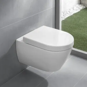 VILLEROY & BOCH - Subway 2.0 Závesné WC, DirectFlush, AntiBac, CeramicPlus, alpská biela 5614R0T2