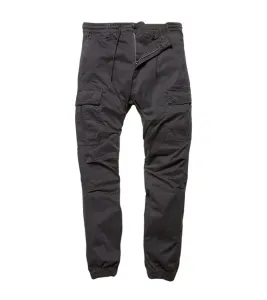 Kalhoty Vince Cargo Jogger Vintage Industries® sivá (Farba: Sivá, Veľkosť: 29)