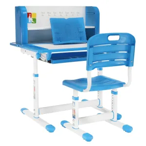 Rastúci detský stôl a stolička ALEXIS Modrá #7128838