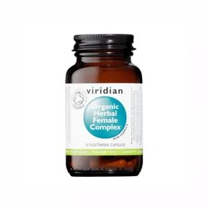 VIRIDIAN Nutrition organic herbal female complex 30 kapsúl