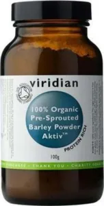 Viridian Activated Barley Powder Organic 100 g #562213