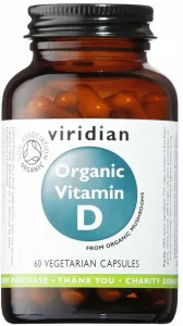 Viridian Organic Vitamín D 60 kapslí #1558396
