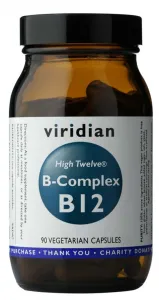Viridian B-Complex B12 High Twelwe® 90 kapsúl #562215