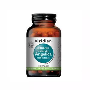 VIRIDIAN Nutrition organic icelandic angelica 30 kapsúl