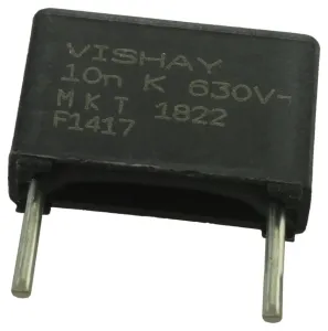 Vishay Mkt1822310635. Capacitor Polyester Film 0.01Uf, 630V, 10%, Radial