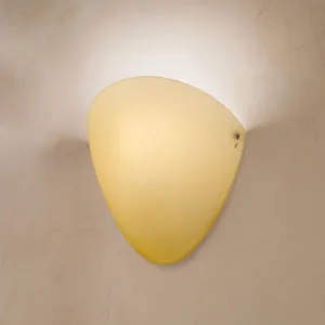 Ovalina – nástenné svietidlo E27 lesklý topás