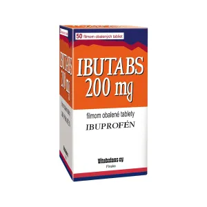 Ibutabs 200 mg na bolesť a horúčku 50 tabliet