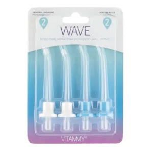 Vitammy WAVE Náhradné násady na zubnú sprchu 4 ks