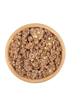 Chrumkavé čokoládové müsli BIO - Hmotnosť: 50 g