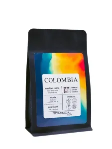Kolumbia - výberová zrnková káva VITANELLA - Hmotnosť: 500 g