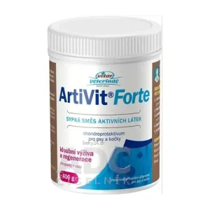 VITAR Veterinae Artivit Forte kĺbová výživa pre psy a mačky 400g