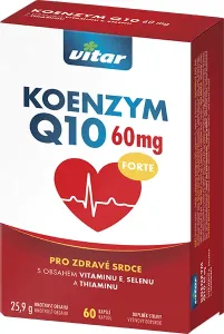 Revital KOENZÝM Q10 60 mg+VITAMÍN E+SELÉN FORTE 60cps