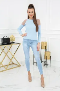 Sweater Eliza Tulle MCY02679 Baby Blue Baby Blue #5147725