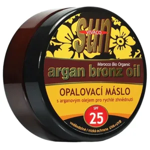 Vivaco Sun Argan Bronz Oil Suntan Butter SPF25 200 ml opaľovací prípravok na telo unisex