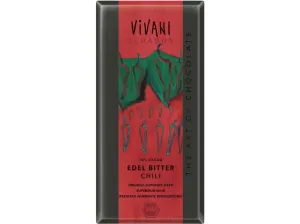 Vivani Bio horká čokoláda Chili 100 g
