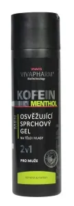 Vivapharm Kofeínový sprchový gél 2v1 s mentholom pre mužov 200 ml