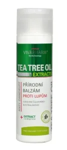 Vivapharm Tea Tree Oil & Extracts Balzam na vlasy proti lupinám 200 ml