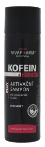 Vivapharm Kofeínový šampón s keratínom pri vypadávaní vlasov pre mužov 200 ml