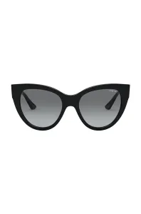 Slnečné okuliare VOGUE dámske, čierna farba #1448644