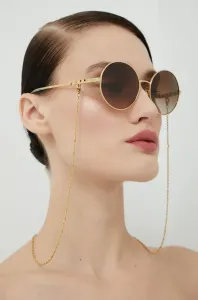 Slnečné okuliare VOGUE dámske, zlatá farba #1451671