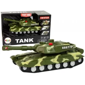 Vojenský tank so svetlom a zvukom #8428746