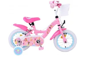 VOLARE - Detský bicykel Disney Princess - dievčenský - 12 palcov - ružový #8996198