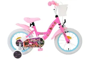 VOLARE - Detský bicykel LOL Surprise – dievčenský – 14 palcový – ružový