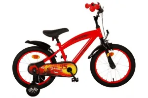 VOLARE - Detský bicykel Disney Cars - chlapčenský - 16 palcov - červený #8996185