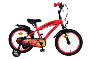 VOLARE - Detský bicykel Disney Cars - chlapčenský - 16 palcov - červený #8996187
