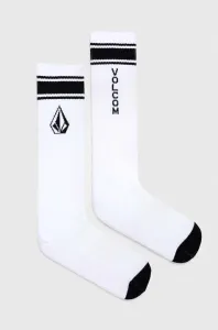 Ponožky Volcom pánske, biela farba