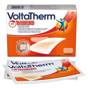VoltaTherm hrejivá náplasť na úľavu od bolesti chrbta 5 ks