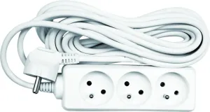 Kábel predlžovací  3 zásuvky typ E 5 m #2327000