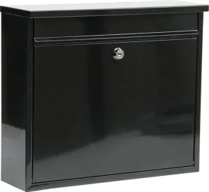 VOREL Poštová schránka 310 × 360 × 100 mm čierna