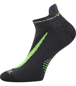 Voxx Rex 10 Unisex športové ponožky - 3 páry BM000000596300100252 tmavo šedá 35-38 (23-25)