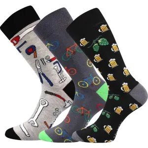 Voxx BOX 20 BLK Pánske ponožky, mix, veľkosť #472530
