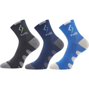 Voxx S-TRONIK 3P Chlapčenské ponožky, tmavo sivá, veľkosť #7008677