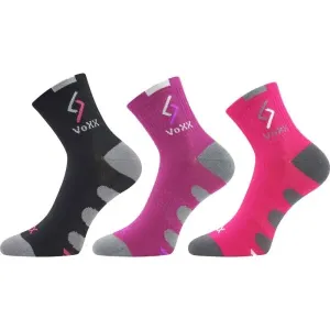 Voxx S-TRONIK 3P Dievčenské ponožky, čierna, veľkosť #7008579