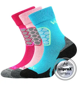 Voxx Solaxik Detské outdoorové ponožky - 3 páry BM000000799100100531 mix B - holka 20-24 (14-16)