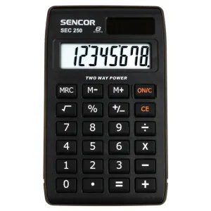 Kalkulačka vrecková Sencor SEC 250