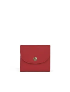 Červená dámska kožená peňaženka VUCH Estoll