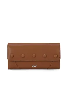 Hnedá dámska kožená peňaženka VUCH Tosca Brown