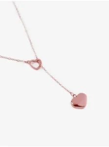 Vuch Romantický oceľový náhrdelník Sweet Heart Silver
